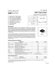 IRF7501TRPBF 数据规格书 1