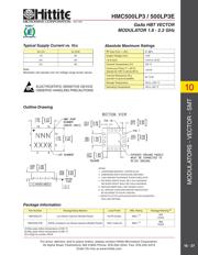 HMC500LP3 datasheet.datasheet_page 6