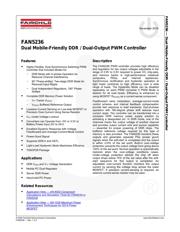 FAN5236MTCX 数据规格书 1