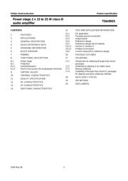 TDA8925ST datasheet.datasheet_page 2