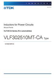 VLF302510MT-4R7M-CA datasheet.datasheet_page 1