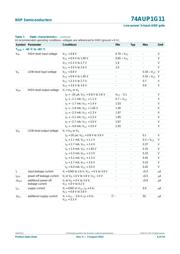 74AUP1G11GM,115 数据规格书 6