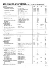 AD8185ARUZ datasheet.datasheet_page 2