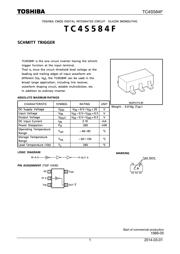 TC4S584F(TE85L,F) datasheet.datasheet_page 1