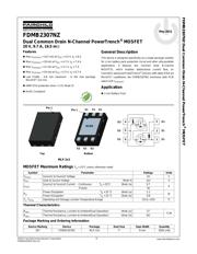 FDMB2307NZ datasheet.datasheet_page 1