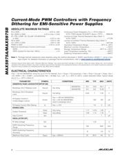 MAX5975AETE+ 数据规格书 2