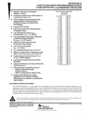 SN74CBT16811CDGVR datasheet.datasheet_page 1