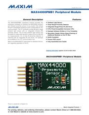 MAX44000PMB1 数据规格书 1