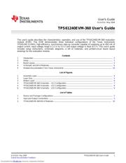 TPS61240EVM-360 数据规格书 1