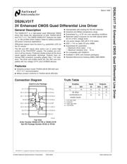 DS26LV31TM/NOPB datasheet.datasheet_page 2