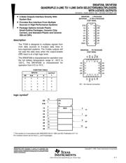 SN74F258NSRE4 datasheet.datasheet_page 1