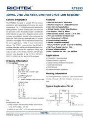 RT9193-18GB Datenblatt PDF