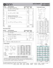 IXFP14N60P3 数据规格书 2