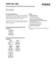 HSMP-4820-TR1 datasheet.datasheet_page 1