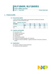 BLF184XR datasheet.datasheet_page 1