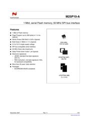 M25P10-AVMN6 datasheet.datasheet_page 1