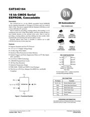 CAT24C164WI-GT3 数据规格书 1