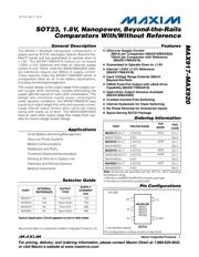 MAX919EUK+T datasheet.datasheet_page 1