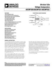 ADCMP581BCP-WP datasheet.datasheet_page 1