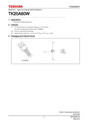 TK20A60W,S5VX datasheet.datasheet_page 1