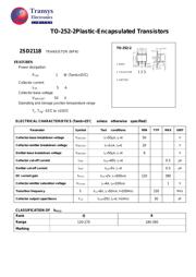 2SD2118 datasheet.datasheet_page 1