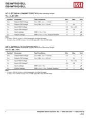 IS63WV1024BLL-12BLI datasheet.datasheet_page 4