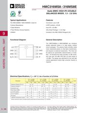 HMC316MS8E 数据规格书 1