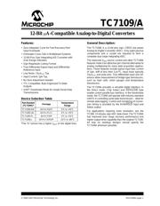 TC7109CPL Datenblatt PDF