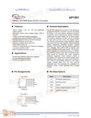AP1501-K5G 数据规格书 1