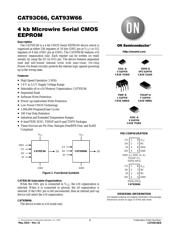 CAT93C66YI-GT3 数据规格书 1