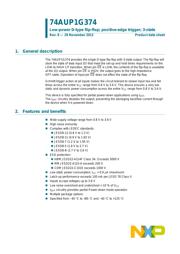 74AUP1G374GW,125 datasheet.datasheet_page 1