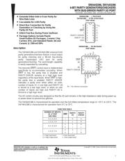 SN74AS286DR 数据规格书 1