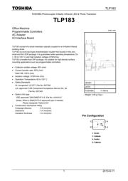 TLP183 数据规格书 1