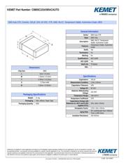 C0805C101K5RACAUTO datasheet.datasheet_page 1