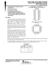 SN74ALS580BDWRE4 datasheet.datasheet_page 1