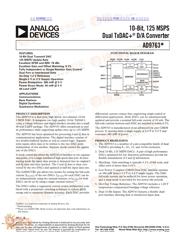 AD9763 datasheet.datasheet_page 1