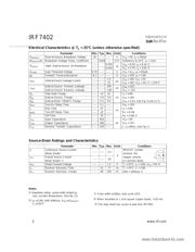 IRF7402 数据规格书 2