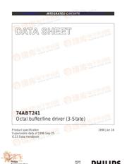 74ABT241D datasheet.datasheet_page 1