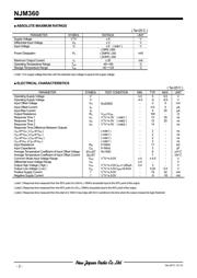 NJM360M datasheet.datasheet_page 2