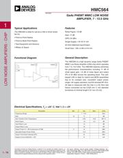 HMC564 datasheet.datasheet_page 1