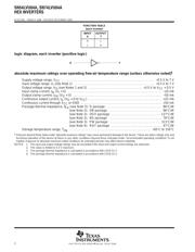 SN74LVU04ANSR datasheet.datasheet_page 2