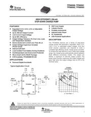 TPS60500DGSR 数据规格书 1