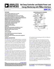 ADM1276-3ACPZ Datenblatt PDF