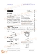 NC7WZ07 datasheet.datasheet_page 1