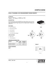 ZXMP3A16DN8TA 数据规格书 1