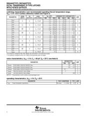SN74AHCT373 数据规格书 4