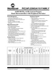 PIC24FJ128GA306-I/PT 数据规格书 3
