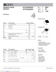 IXTA3N50D2 datasheet.datasheet_page 1