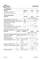 SPB07N60S5 datasheet.datasheet_page 2