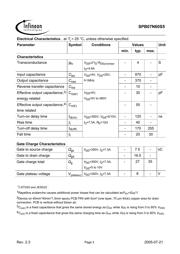 SPB07N60S5 datasheet.datasheet_page 3